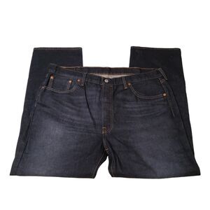 Levi's 501 Original Straight Fit Button Fly Blue Denim Jeans 40 x 30 Men's